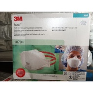 3M Mask N95 (1870+) Health Care Particulate Respirator & Surgical Mask