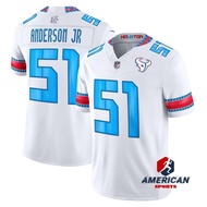 Men Houston Texans #51 Will Anderson Jr. White Limited American Football Jersey