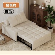白色梳化床 儲物梳化 變形梳化
