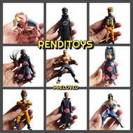 Action Figure Naruto Sasuke Kakashi Itachi - Mini Action Figure Naruto shippuden Action Figure Narut