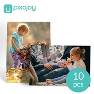 8R Laminated Photo Prints 10 Pieces with Full Personalisation by Pixajoy Photobook [e-Voucher]