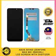 ASUS ZENFONE MAX M2 (X01AD / ZB633KL) LCD SCREEN WITH DIGITIZER FULLSET