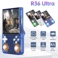 R36S Ultra Game Console Linux System Open Source R36Ultra 4.0 Inch IPS Screen Portable Pocket Video 