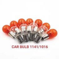 1pcs car bulb 1141/1016/1141 orange 12v