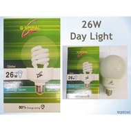 G-SPIRAL G26 26W E27 GLOBE BULB DAY LIGHT