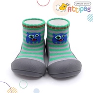 Attipas Functional Baby Shoes Prewalker Shoes - Monster Gray