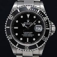 Rolex Submariner Oyster Perpetual Date 16610.00 Number Y 黑色錶盤男士手錶 KOR 000528