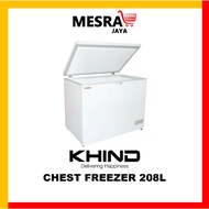 KHIND FZ208 CHEST FREEZER 208L