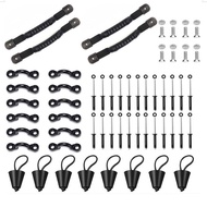 Kayak with Screw Nuts with 4HJ320 Drainage Plug 812C Type Buckle 24 Handle Washer Rivets Plus AL4L