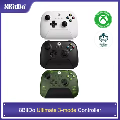 8BitDo Ultimate 3-mode Wireless Bluetooth Gaming Controller with Charging Dock for Xbox Series X|S, 