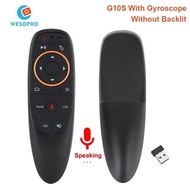 G10S Air Mouse Voice Remote Control 2.4G Wireless Gyroscope for H96 MAX X88 PRO HK1 Q5 Android TV Bo