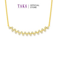 TAKA Jewellery Lab Grown Diamond Necklace 10K Gold