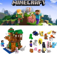 400PCS My World Minecraf tinglys Action Figure Building Blocks Village