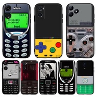for OPPO A57E A58 A58X A59F1s A60 A74 A76 A77F3 A78 A79 Retro mobile phone game console 3Y28 TPU sof