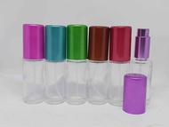 botol kosong 15ml  12pcs/1lusin tanpa isi model drat Atau uliruntuk perlengkapan isi ulang parfum re