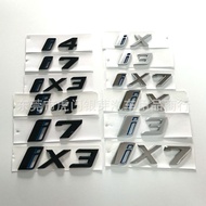 Suitable for BMW/New Energy i3 i4 i7 iX ix3 ix4 ix7 Rear Logo Letter Label Body Sticker Factory Read