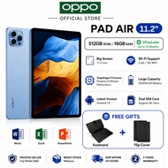 🔥 OPPO Pad Air 11" Android Tablet | 16GB RAM + 512GB ROM | WiFi + 4G LTE/5G Dual SIM | Gaming & Stud