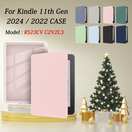 For Kindle 11th Gen 2022 2024 RS23CV C2V2L3 Smart sleep wake-up High quality acrylic E-Reader case
