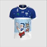 PRE ORDER -Gaelic Football Christmas Jersey-lapland Gaels- Blue & White From