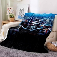 The Nightmare Before Christmas Jack Skull Blanket Office Nap Sofa Bed Flannel Soft Keep Warm Can Be Customized I9
