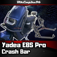 Yadea E8S Pro Crash Bar Bumper Body Anti Fall Collision Bars Engine Protection Kit Yadea Accessories