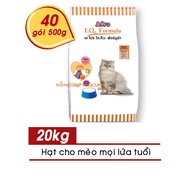 [BAO 20KG] Thức ăn hạt cho Mèo APRO IQ Formula (Thái Lan) Bao 20kg (40 gói 500g) - [Nông Trại Thú Cư