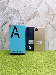 Oppo A17K - Ram 3/64 - Fullset & Batangan - Second Grab/Gosend