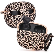 AIRSPO Case for Beats Studio Buds/Beats Studio Buds Plus Case Cover 2021/2023 Silicone Floral Printe