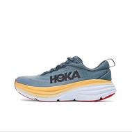 รองเท้าของแท้ HOKA ONE ONE Bondi 8 รองเท้าผ้าใบสำหรับผู้ชาย และผู้หญิง