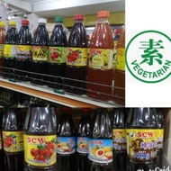 SCW Jus 1L Concentrated Juice Penang 素食浓缩汁 100% Vegetarian ( Asam, Honey Lemon, Nutmeg, Kasturi, Pat Poh, Lo Han Guo)