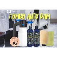 GF CAR CARE - COMBO AUTO PAM, GLOSS CAR SHAMPOO; CAR SHAMPOO SET