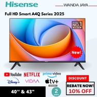 [FAST DELIVERY] Hisense TV 32" 40" 43" Full HD/ HD 40A4Q / 43A4Q 电视机