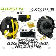 84306-B4010 CLOCK SPRING FIT FOR TOYOTA AVANZA F652, TOYOTA RUSH F700 - 2PIN + 2PIN + 2PIN-