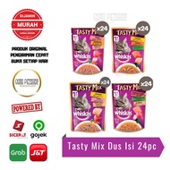 Whiskas Tasty Mix 1 Box Contains 24 Whiskas Pouch Wet Food Whiskas