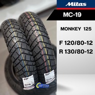 Mitas MC19 "Semi-offroad" Tire For MONKEY 125 DAX125 120/80-12 130/80-12 Tires Year 25/26