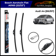 Audi A4 [B6/B7] A016S Bosch Aerotwin Flat Windscreen Wiper Set (22/22")