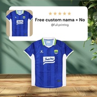 Persib ACL Supporter Edition Home 2025 Jersey FULL PRINTING FREE CUSTOM Name + NO.