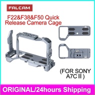 FALCAM F22 F38 F50 Quick Release Camera Cage L-Bracket Quick Release Bottom Plate FOR SONY A7C2 Came