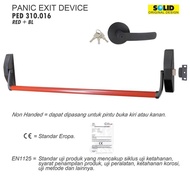 New BAR HANDLE PINTU DARURAT/PANIC EXIT DEVICE SOLID PED 310 + 016