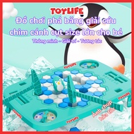 Large size penguin rescue icebreaker toy for children, icebreaker game, TOYLIFE fun icebreaker toy s