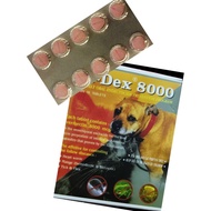 E8000 Heart Worm/Mange/Tick & Flea Control (Dog & Cat )10TABLETS (1BOX)