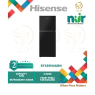 [NUR@PETRA] HISENSE 420L 5 STAR INVERTER REFRIGERATOR | FRIDGE | PETI SEJUK | RT439N4ABN