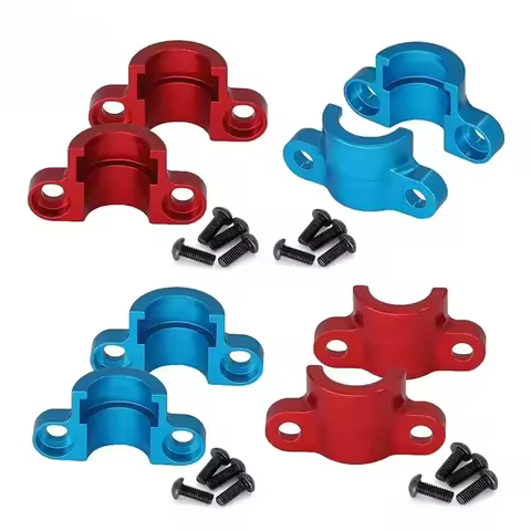 2pcs Metal Central Drive Shaft Cover Dogbone Fixed Mount for Tamiya TT02 TT-02 1/10 RC Car Upgrade P