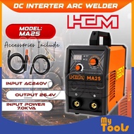 Mytools HCM MA25 DC Inverter Arc Welder 200A MMA Welding Machine 240V