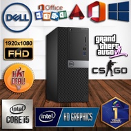 DELL I3/I7 Budget GAMING DESKTOP (I7-6TH GEN/RX 560 4GB DDR5/8GB/1000GB) PUBG CSGO GTA APEX