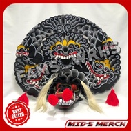 Latest Barongan Telon Vip Size 22 Full Wood Barongan Caplokan Kayu Ib65