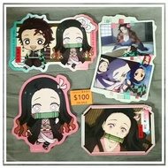 Bandai 行李喼 大 貼紙 鬼滅之刃 鬼滅の刃 竈門禰豆子 一包四款 ~14.8x21cm 2020年出品 禰豆子