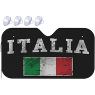 Funny-Italia-Italian-Italy-Flag Gifts for Women Men Gifts Car Windshield Sun Shade Car Sun Visor for