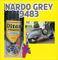 Cat Pilox Diton Premium Vespa Nardo Grey 9483 Warna Abu Abu Muda Kilap Pespa pilok pylox pylok