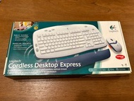 Logitech Cordless Desktop Express 無線鍵盤與滑鼠套裝